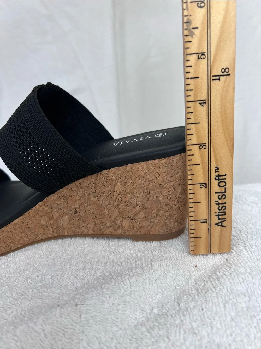 Vivaia Adjustable Strap Round-toe Wedge Sandals Sammy Size 40 (US 9) NEW Summer